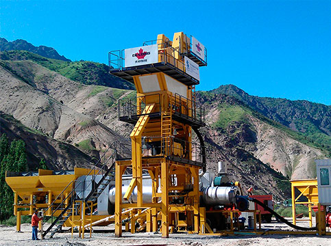 Мобильный АБЗ Ca-Long CLY-1000 в Каменске-Уральском